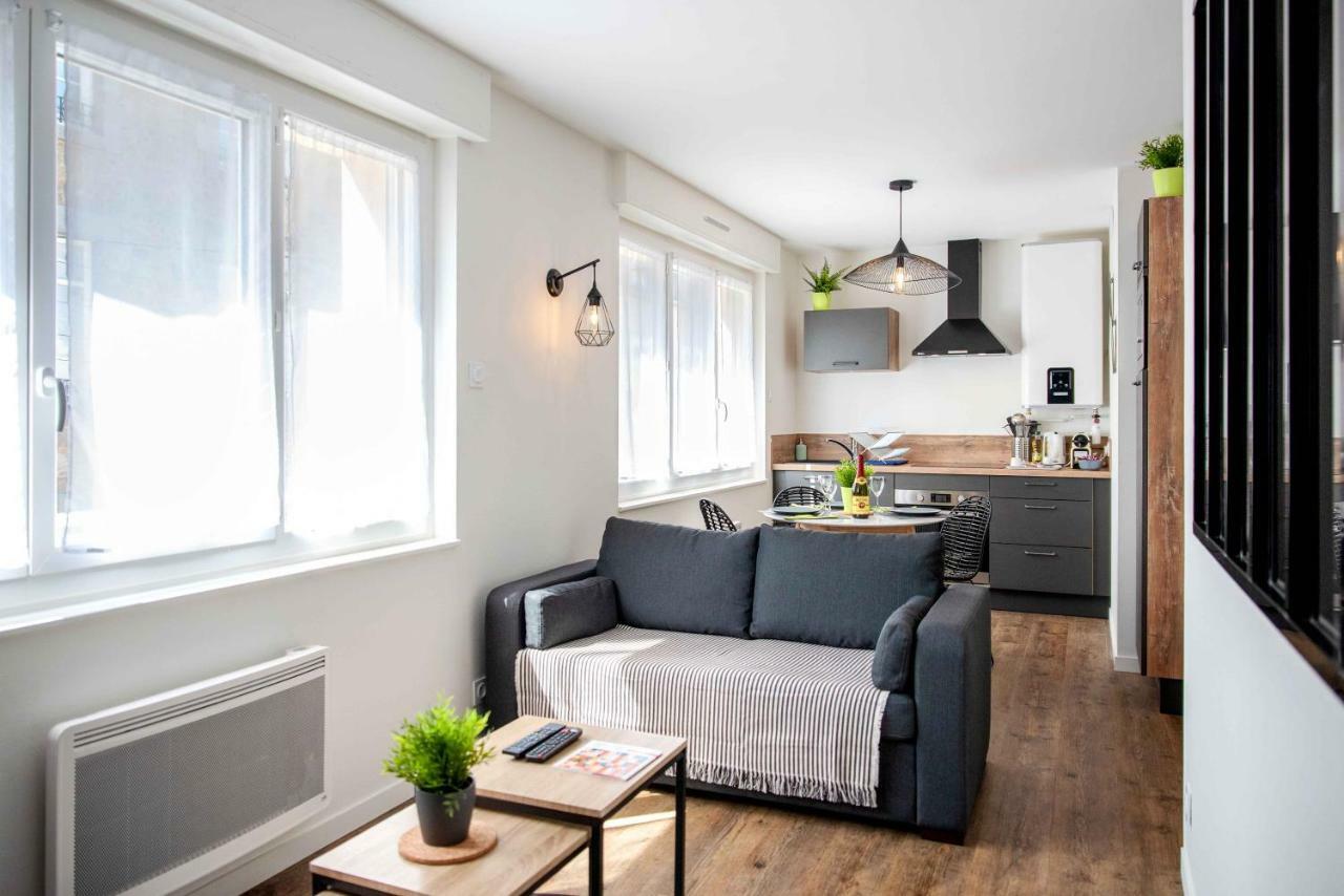 Chic Appartement Malouin, Parking - Plages & Commerces A Proximite Saint-Malo Kültér fotó